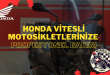 Honda Vitesli Motosikletlerinize Profesyonel Bakım