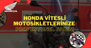 Honda Vitesli Motosikletlerinize Profesyonel Bakım