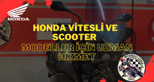 Honda Vitesli ve Scooter Modeller İçin Uzman Hizmet