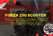 Honda Forza 250 Scooter İçin Yola Çıkmadan Önce Bakım İpuçları
